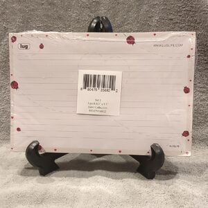 Lug Doodle Notepad 3pk - 8.5" X 5.5" - Love Collection - New-Open Pkg